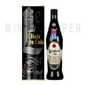 Ром Legendario Elixir de Cuba, gift box 0.7 л