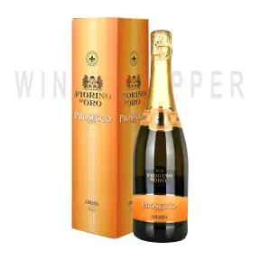 Игристое вино Abbazia, Fiorino d'Oro Prosecco Spumante DOC, gift box 0.75 л