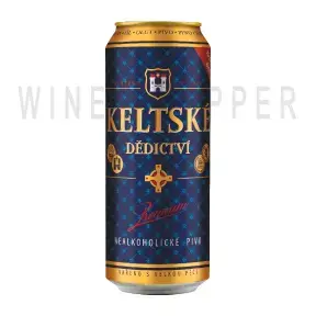 Пиво Keltske Dedictvi Premium Nealkoholicke, in can 0.5 л