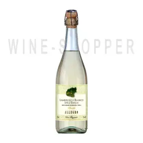 Игристое вино Allegro Lambrusco dell'Emilia IGT Bianco Amabile Frizzante 0.75 л