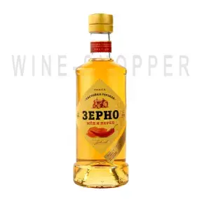 Ликер Зерно Мед и Перец, Настойка горькая 0.5 л