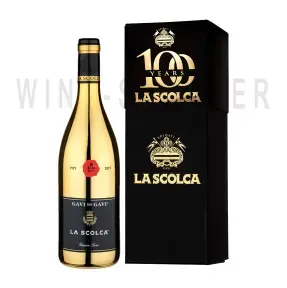 Вино La Scolca, Gavi di Gavi DOCG, gift box Golden 2020 0.75 л