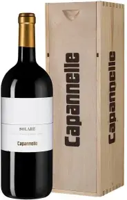 Вино Capannelle Solare Vino da Tavola di Toscana Rosso IGT Sangiovese wooden box, 2014, 1.5 л