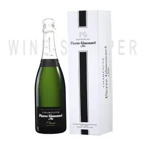 Шампанское Pierre Gimonnet & Fils, Fleuron Blanc de Blancs Brut 1er Cru, Champagne AOC, 2015, gift box 0.75 л