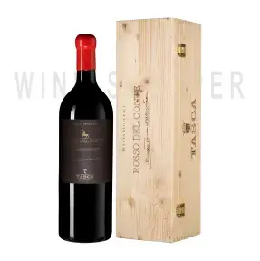 Вино Tasca d'Almerita, Rosso del Conte DOC, 2016, wooden box 2016 1.5 л