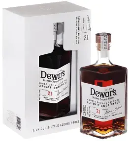Виски Dewar's 21 Years Old gift box, 0.5 л