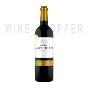 Вино Chateau La Goutte d'Or, Blaye-Cotes de Bordeaux AOC 2020 0.75 л