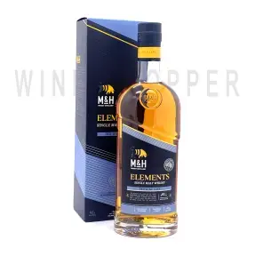 Виски M&H Elements Red Wine gift box 0.7 л
