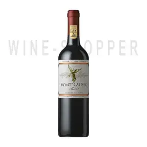 Вино Montes Alpha Merlot 2017 0.75 л