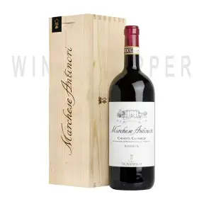 Вино Marchese Antinori Chianti Classico DOCG Riserva 2018 wooden box 1.5 л