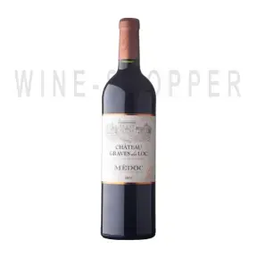 Вино Chateau Graves du Loc Medoc AOP 0.75 л