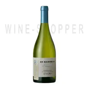 Вино Cono Sur 20 Barrels Chardonnay Limited Edition Casablanca Valley DO 2019 0.75 л