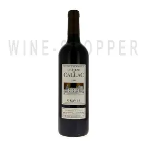 Вино Chateau de Callac Graves AOC 2015 0.75 л
