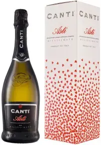 Игристое вино Canti Asti Romantic, gift box, 0.75 л 