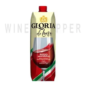 Вино Gloria de Luna Rosso Semidolce 1 л