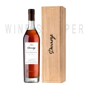 Арманьяк Darroze, Bas-Armagnac Domaine de La Poste, 1968, wooden box 0.7 л