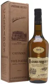 Кальвадос Calvados Pierre Huet, Vieux Pays d'Auge AOC, gift box 0.7 л