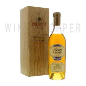 Коньяк Prunier Petite Champagne AOC 1970 gift box 0.7 л