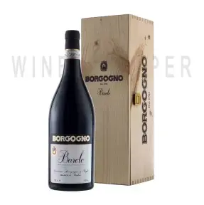 Вино Borgogno Barolo DOCG 2014 wooden box 1.5 л