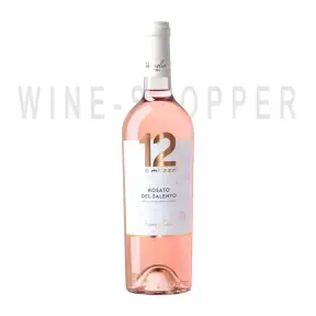 Вино 12 e Mezzo Rosato del Salento IGP 2019 0.75 л
