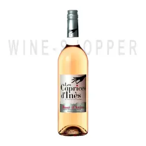 Вино Les Caves de la Loire, Les Caprices d'Ines Rose d'Anjou AOC 2020 0.75 л