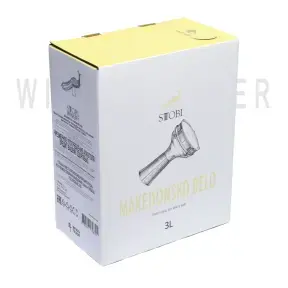 Вино Stobi Makedonsko Belo bag-in-box 3 л