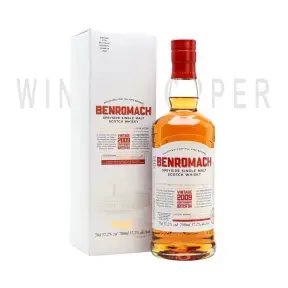 Виски Benromach Cask Strength (57,2%) 2009 gift box 0.7 л