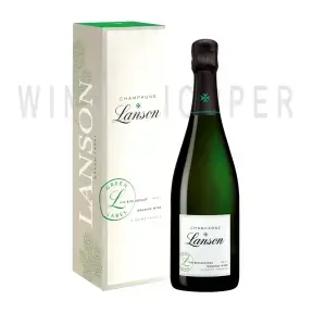 Шампанское Lanson Green Label Organic Brut gift box 0.75 л