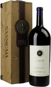 Вино Sassicaia, 2003, wooden box, 1.5 л