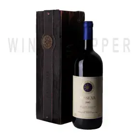 Вино Sassicaia gift box 2003 1.5 л