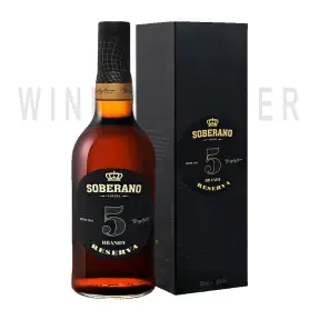 Бренди Soberano Reserva 5 gift box 0.7 л