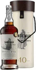 Портвейн Sandeman, Tawny Porto 40 Years Old, Douro DOP, in tube 0.5 л