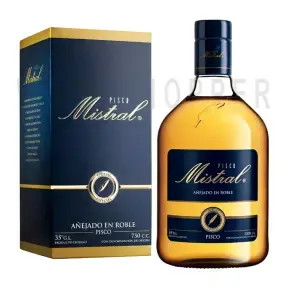 Писко Pisco Mistral Especial, gift box 0.75 л