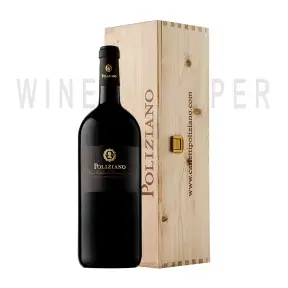 Вино Poliziano Vino Nobile di Montepulciano DOCG 2017 wooden box 1.5 л