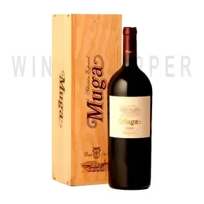 Вино Muga, Reserva, Rioja DOC, 2016, wooden box 2016 3 л