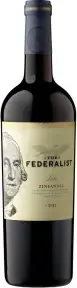 Вино The Federalist Zinfandel 2021 0.75 л