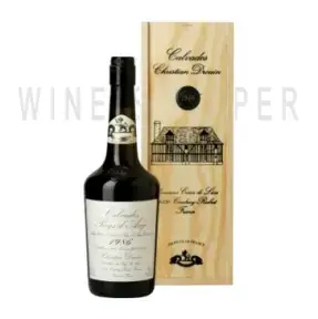 Кальвадос Coeur de Lion Calvados Pays d'Auge 1986, wooden box 0.7 л