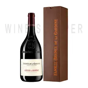 Вино Brunel de la Gardine Cotes du Rhone AOC 2020 gift box 0.75 л