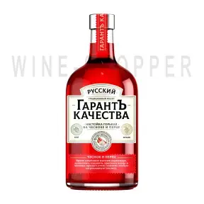 Ликер Русский ГарантЪ Качества Для Вашего Здоровья Настойка горькая 0.5 л