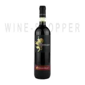 Вино Vecchia Cantina di Montepulciano, Poggio Stella Rosso di Montepulciano DOC 2016 0.75 л