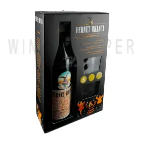  Fernet-Branca gift box with 2 shots 0.5 л