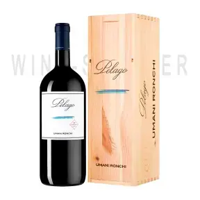 Вино Pelago Marche Rosso IGT 2017 wooden box 1.5 л