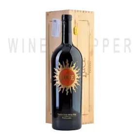 Вино Luce wooden box 2018 1.5 л