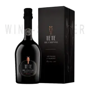 Игристое вино Tete de Cheval Brut Reserve gift box 0.75 л
