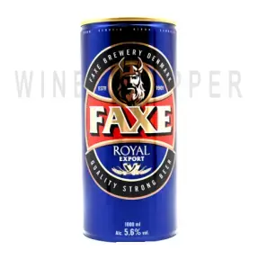 Пиво Faxe Royal ж/б 1 л