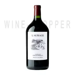 Вино Famille Mitjavile L'Aurage Castillon Cotes de Bordeaux, 2010, 3 л