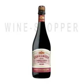 Игристое вино Cavicchioli Lambrusco Rosso 0.75 л