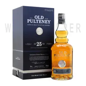 Виски Old Pulteney 25 Years Old gift box 0.7 л