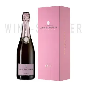 Шампанское Louis Roederer Brut Rose AOC gift box Deluxe 2015 0.75 л
