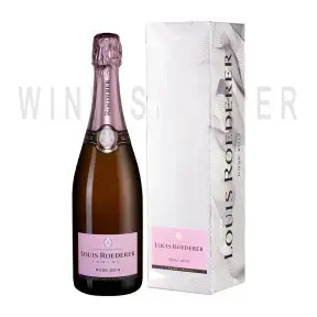 Шампанское Louis Roederer Brut Rose AOC Grafika gift box 2015 0.75 л